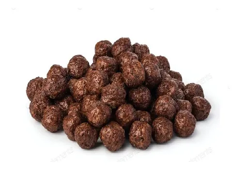 1 Kg Cereal Bola De Maíz Y Avena Cubiertas De Chocolate