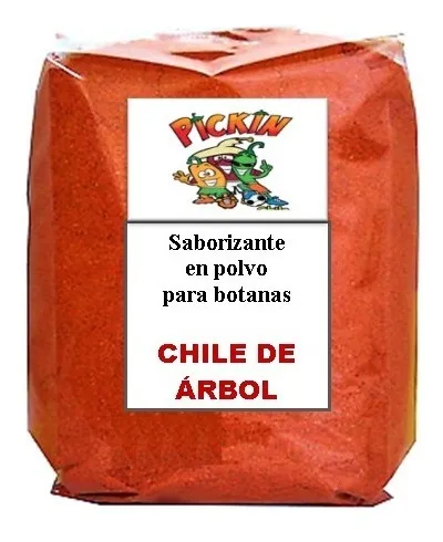 1 Kg Polvo Sabor Chile De Arbol Y Naranja Para Frituras