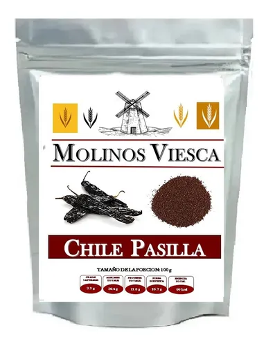 250 Gramos De Chile Pasilla En Polvo Calidad Gourmet