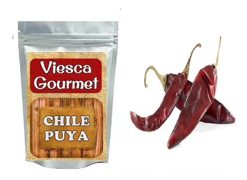 1 Kg De Chile Puya Pulla Entero Calidad Gourmet