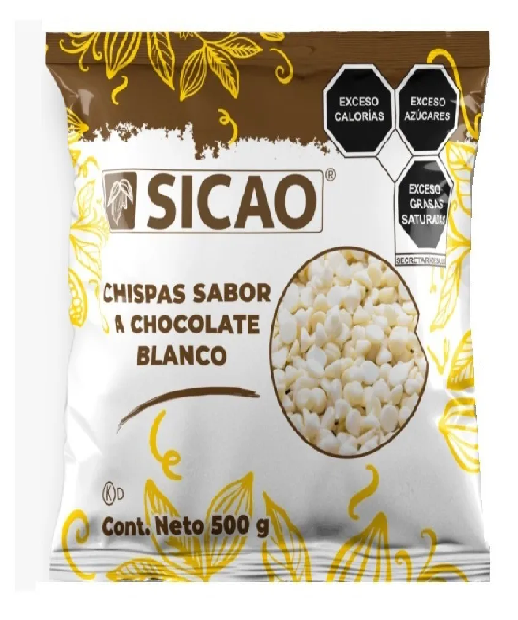 Chispas De Chocolate Blanco Sicao