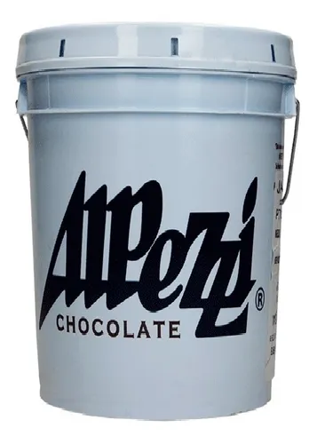 5 Kg 4 cubetas De Chocolate Liquido Alpezzi