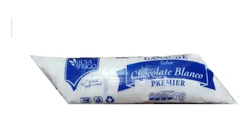 1 Kg De Chocolate Blanco Para Ganache Ilsa Frigo Manga