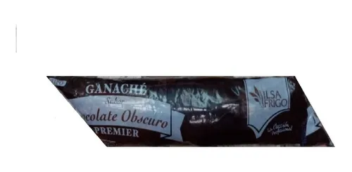 1 Kg De Chocolate Oscuro Para Ganache Ilsa Frigo Manga