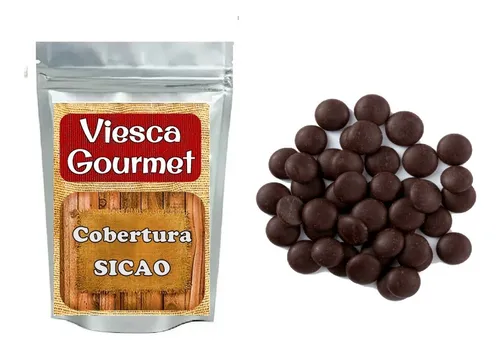 1 Kg De Cobertura Sicao Semiamargo Sucedaneo