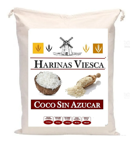 Harina de Coco sin Azucar