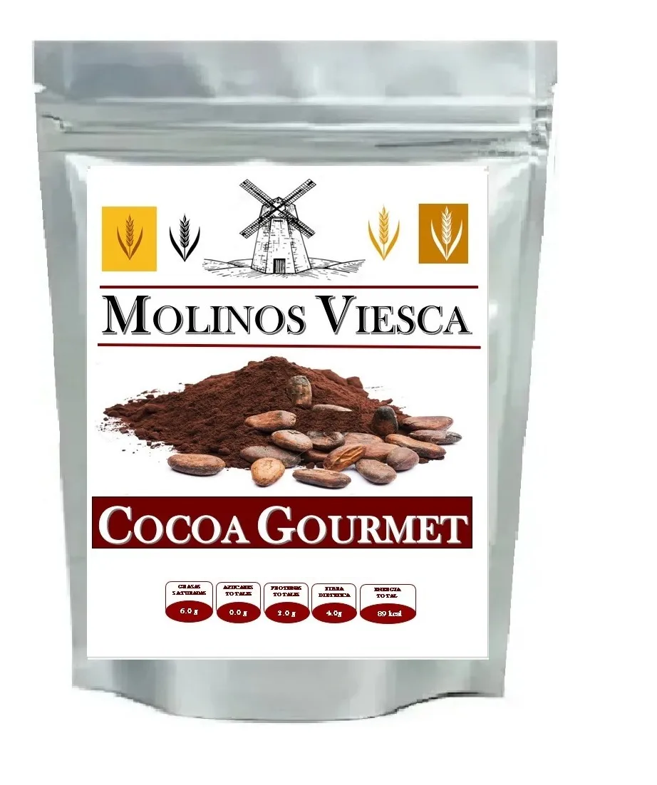 1 Kg De Cocoa Gourmet Sin Azúcar