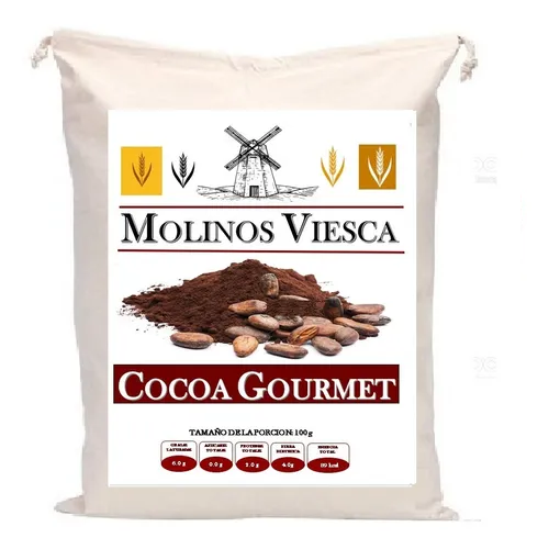 10 Kg De Cocoa Gourmet Primera Calidad Sin Azúcar