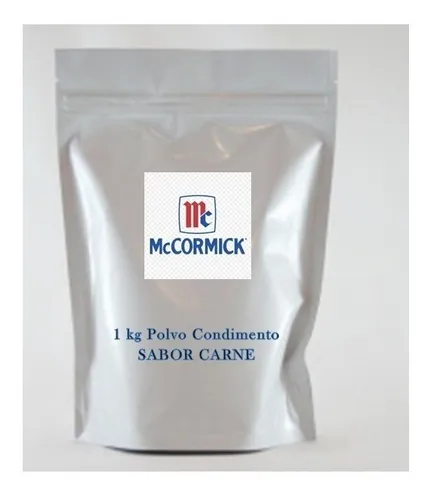 1 Kg Polvo Carne Importado Y 1 Realzador Sabor McCormick