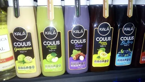 1.1 Lt Coulis Kala Saborizante Fresa 1+6