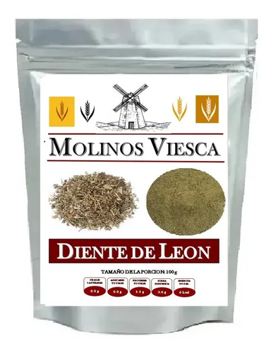 1 Kg De Polvo De Diente De León Deshidratado Te Y Tisanas