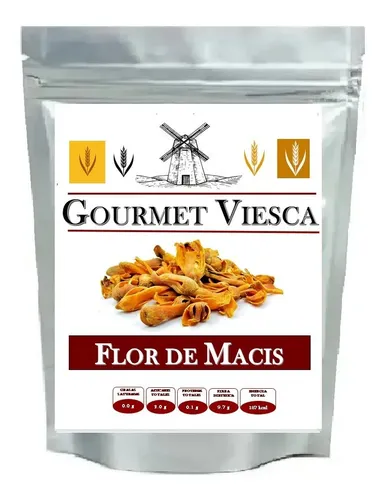 250 Gr Flor De Macis Importada Calidad Gourmet