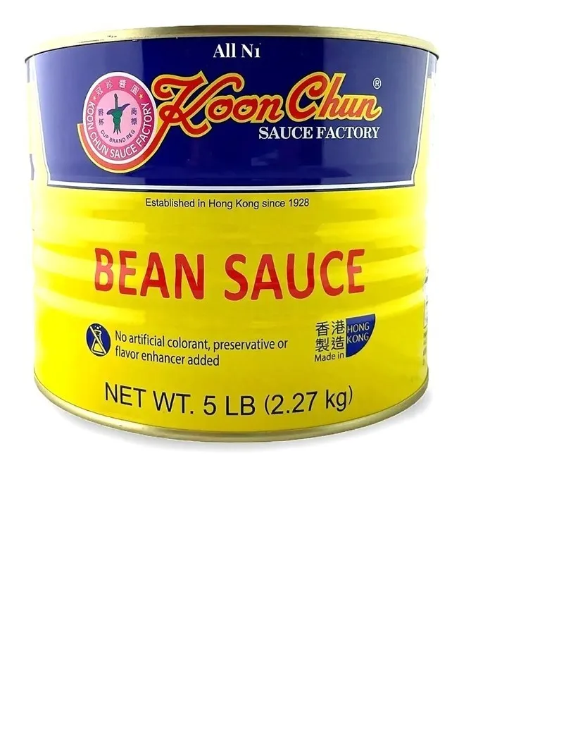 2.27 Kg Salsa De Frijol Bean Sauce Lata Koon Chun