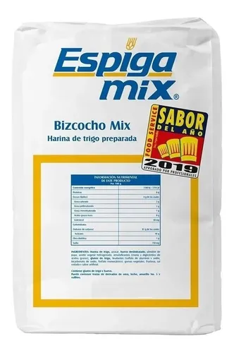 5 Kg Mix Harina Bizcocho La Espiga Deliciosa