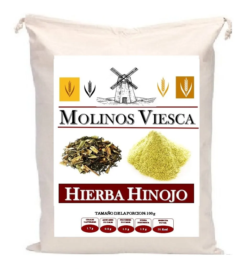 5 Kg Hierba De Hinojo Para Te Y Tisanas En Polvo