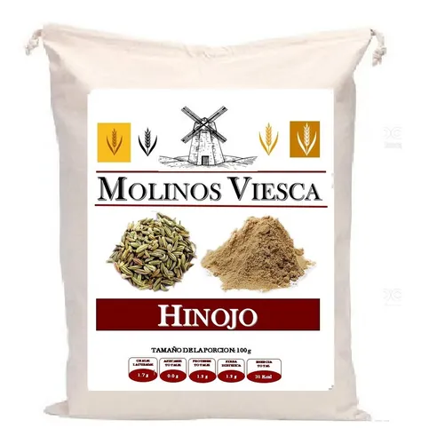 5 Kg De Hinojo Molido En Polvo Excelente Calidad