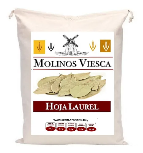 1 Kg De Hojas De Laurel Deshidratadas Calidad Gourmet