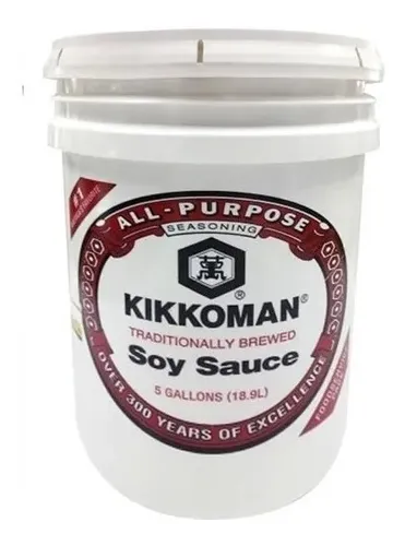 18.9 Lt De Salsa De Soya Kikkoman Calidad Gourmet