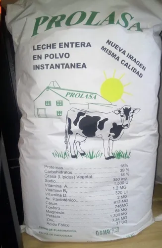 25 Kg De Leche Entera En Polvo