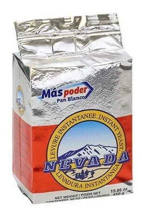 450 Gr Levadura Seca Nevada Oro Para Pan Salado