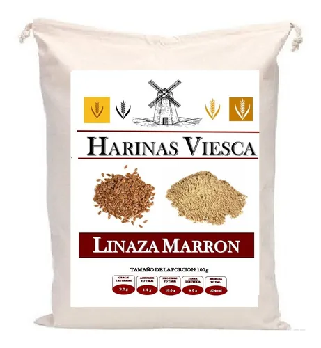 Harina de Linaza Marron