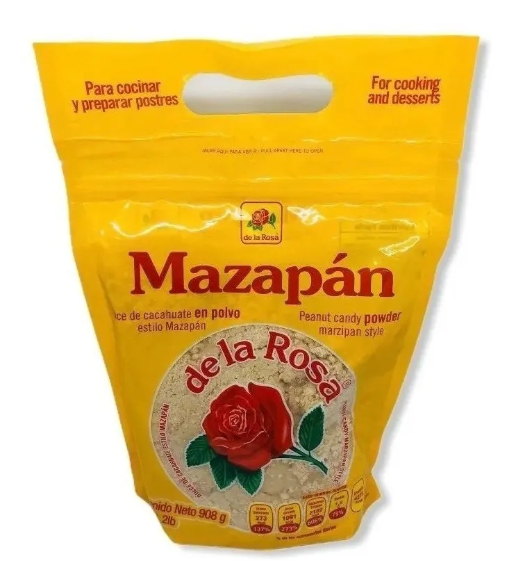 908 Gr Mazapan Polvo De La Rosa