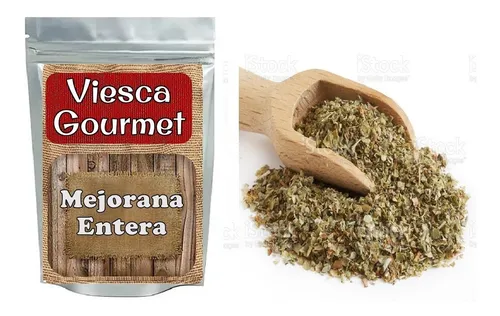 1 Kg De Mejorana Entera Calidad Gourmet