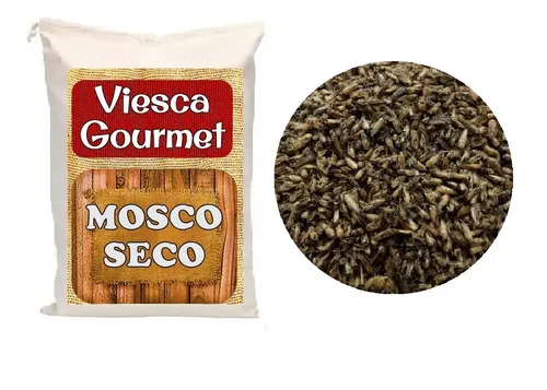 1 Kg De Mosco Seco Deshidratado Para Aves Y Reptiles