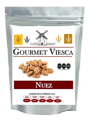 1 Kg De Nuez Con Cocoa Excelente Calidad