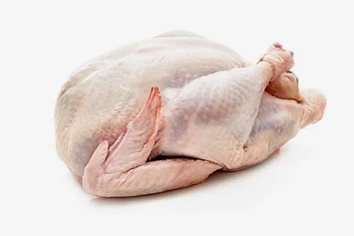 8 A 10 Kg de Pavo Entero Crudo Con Cabeza