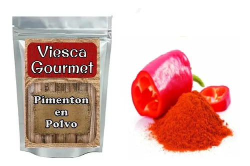 1 Kg Pimentón Deshidratado Polvo Pimiento Molido