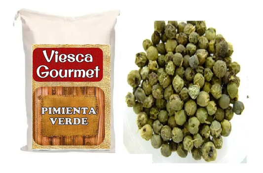 5 Kg Pimienta Verde Deshidratada Entera Calidad Gourmet