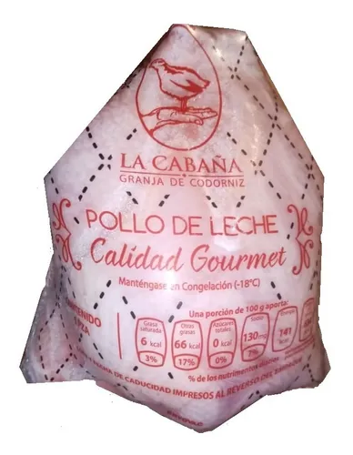 500 Gr cada uno 6 Pollos De Leche Gourmet