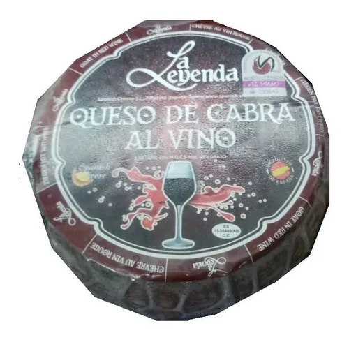 Queso De Cabra Al Vino Español La Leyenda