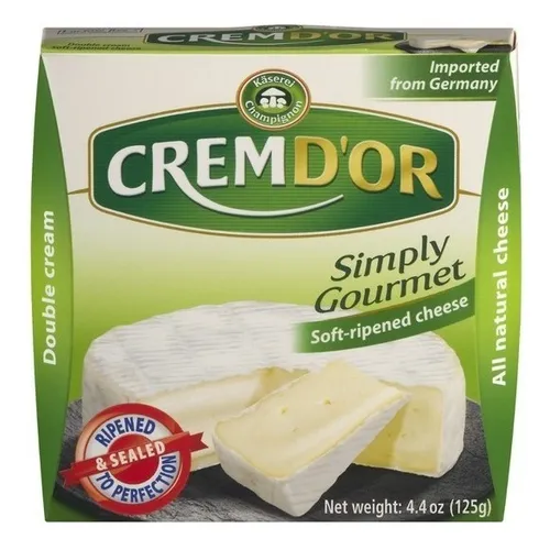 500 Gr De Queso Doble Crema Importado De Alemania