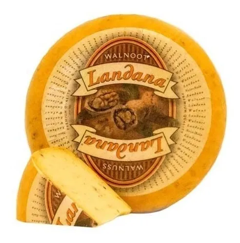 1 Kg Queso Gouda Con Nuez Alemán Landana