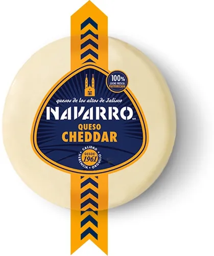 2.8 Kilogramos De Queso Cheddar Navarro