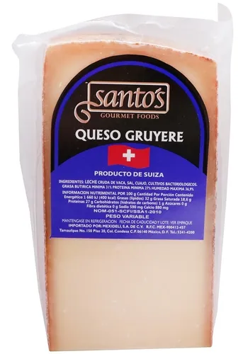 1 Kg Queso Gruyere Suizo Santo's