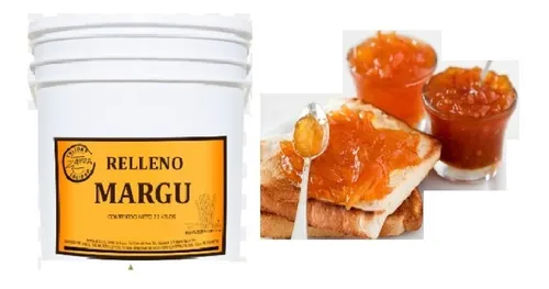 5 Kg Relleno Horneable Mermelada Pasteleria Tejocote Margu