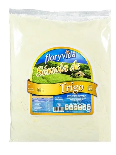 Sémola De Trigo Flor y Vida