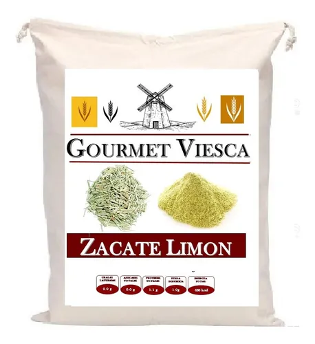 5 Kg De Te Zacate Limón En Polvo Excelente Calidad